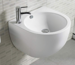 Раковина  CeramaLux 500F белый 49 см